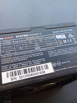 PC POWER SUPPLY PC POWER SUPPLY