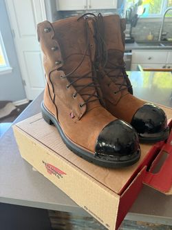 Red Wings Steel Toe Boots size 10 men’s