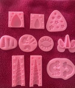 Unicorn Silicone Molds for chocolate and Fondant