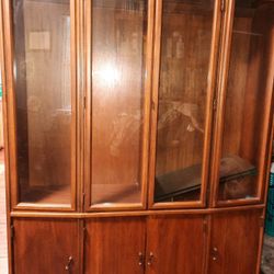 Mid-century modern China cabinet 