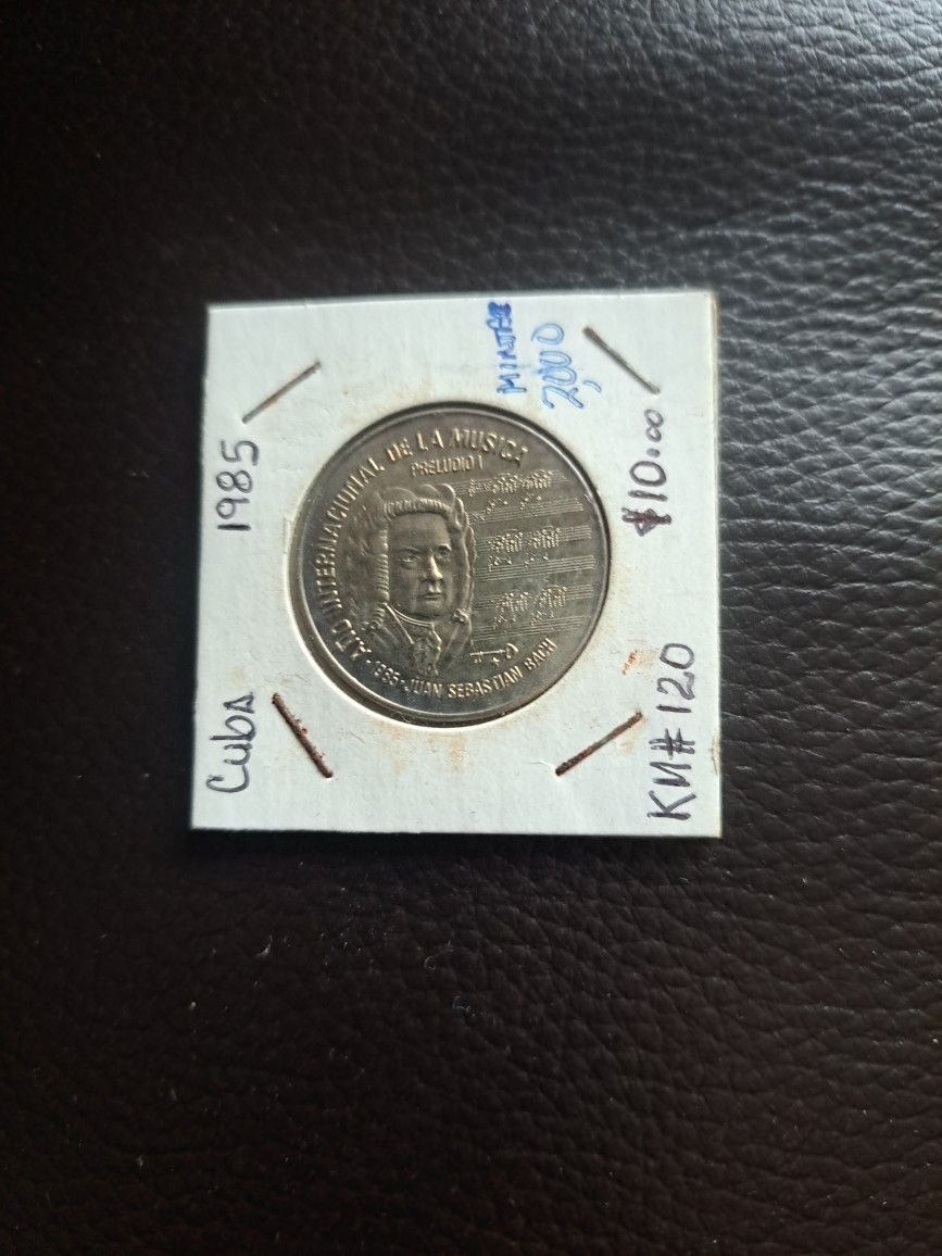 1985, Cuba $1 Peso
