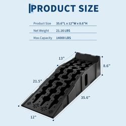 Brand New Garvee 15,000 lb Low-Profile Car Ramps