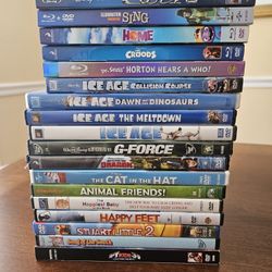 Kids/Family DVD and Blu-ray Collection
