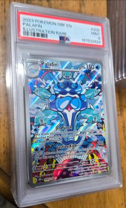 Palafin Illustration Rare PSA 9 Pokemon Card