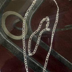 Two Piece Figaro Chain  set  22 “