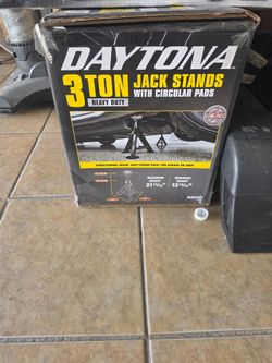Daytona 3 Ton Heavy Duty Jack Stands
