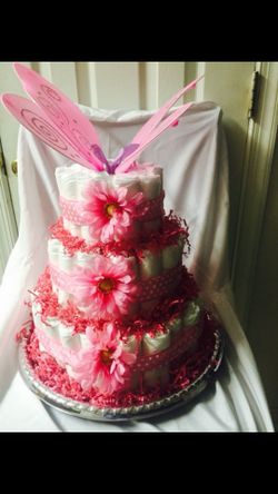 Baby shower, Diaper cake