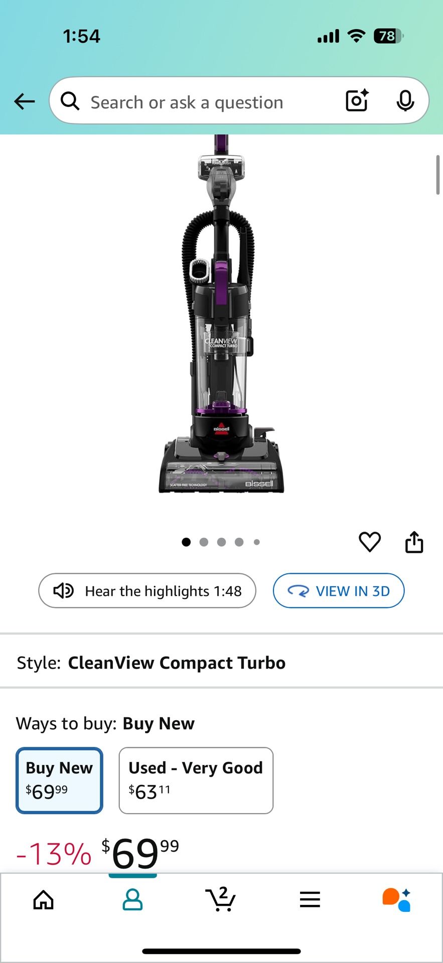 Bissel Vacuum