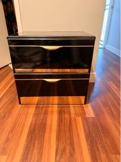 black and gold post modern side table