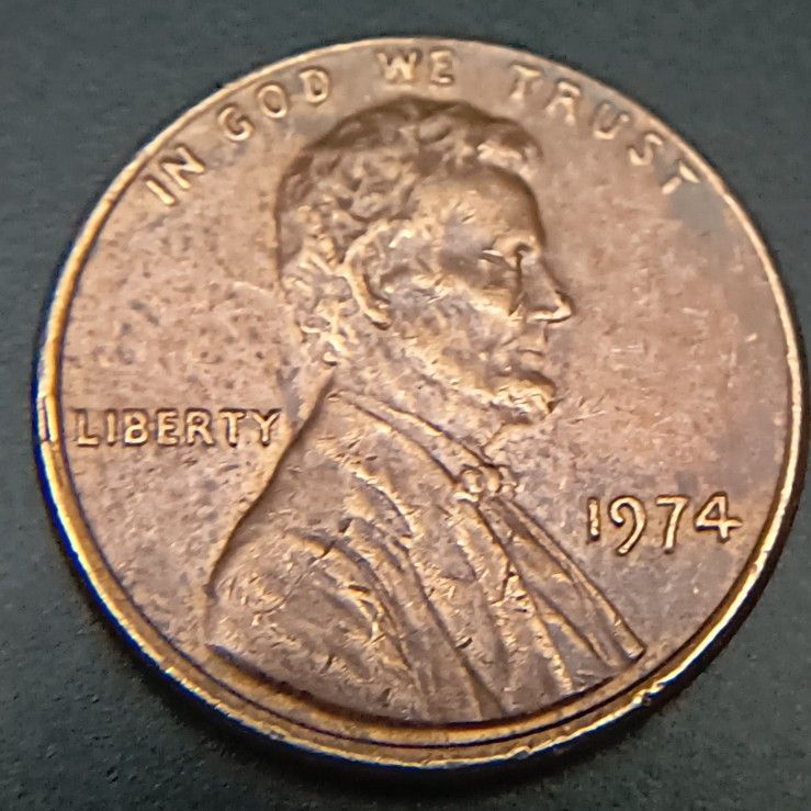 1974 Penny (Rare DDR)