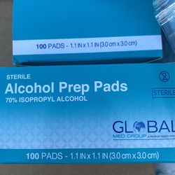 Alcohol Prep Pads 