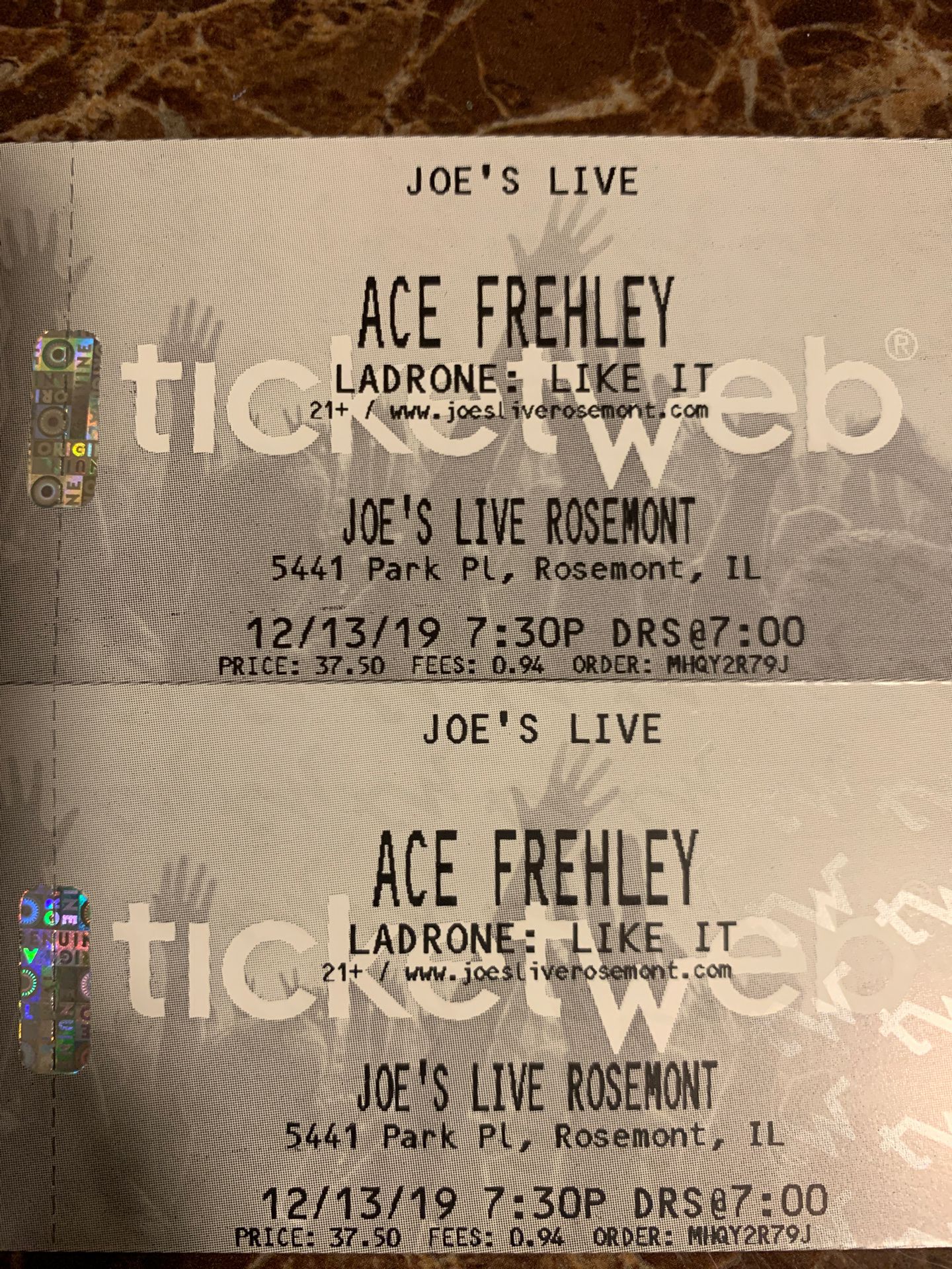Ace Frehley Tickets