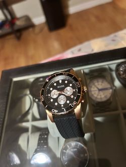 Bulova Quartz Chronograph Watch