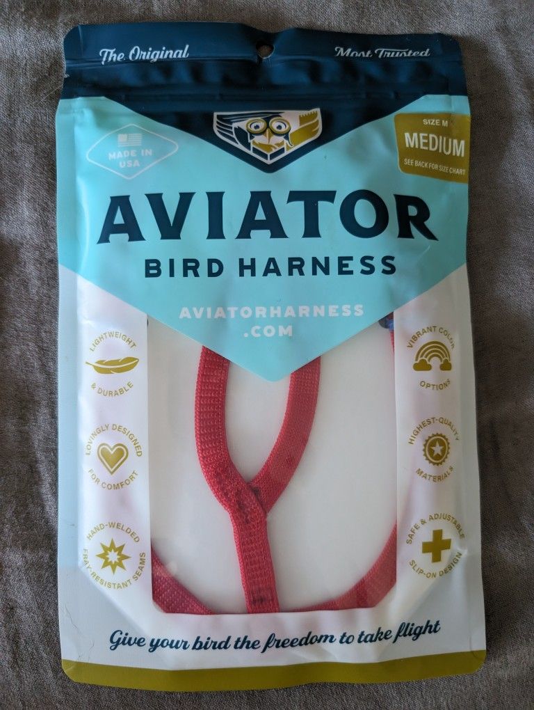 Aviator Bird Harness Size Medium