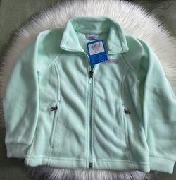 Girls Fleece Jacket, Size 6, Brand New