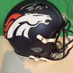 AUTHENTIC Signed BO NIX Helmet 