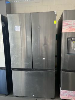 Samsung Bespoke refrigerator with a beverage center