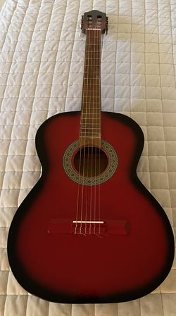 Gorgeous Red Guitar.  