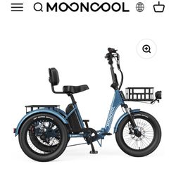 Mooncool Electric Trike Bicycle