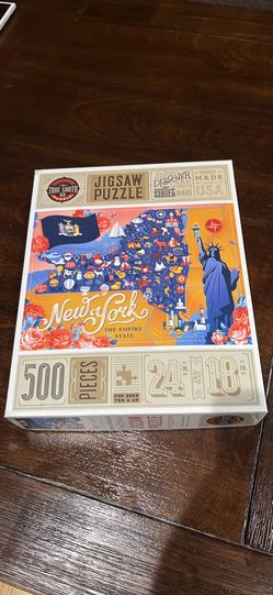True South Jigsaw Puzzle 500 piece - New York Discover the State series 24 X 18