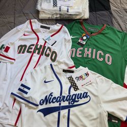 Nike Mexico wbc baseball jersey