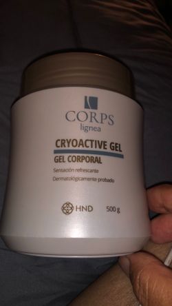 Crema corporal reductora