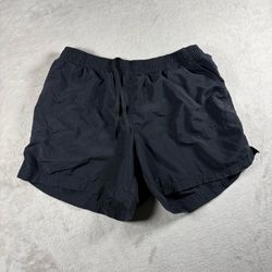 Columbia Outdoor Men's Medium Black Nylon Hiking Shorts ‘5 Gorp #558