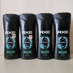 4 Axe Body Wash Apollo 