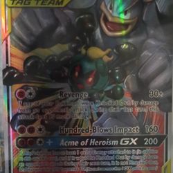 3x Pokemon Tag Team GX Ultra Rare Card
