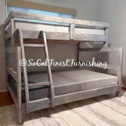 New Twin Bunk Bed With Mattress