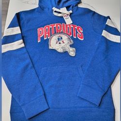 New England Patriots Men's Throwback Legacy Hoodie (Small) Retails For $50