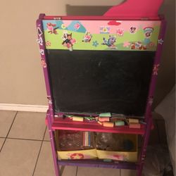 Pups 2 In 1 Chalkboard /magnet Board