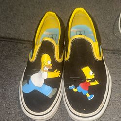 Simpson Vans Women’s Size 7 Men’s 5.5 