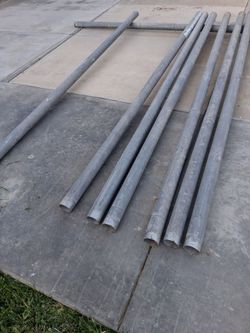 Steel fence  pole