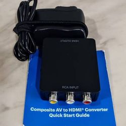 Onn Composite AV to HDMI Adapter