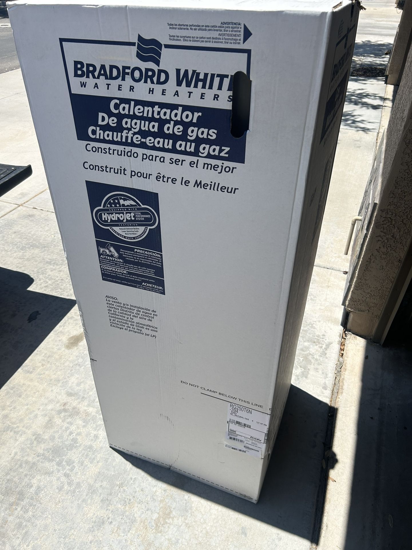 50 Gallon Gas Bradford White