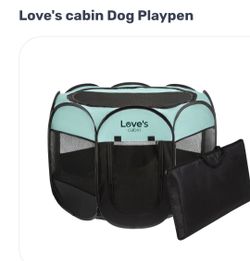 Popup dog playpen- like new