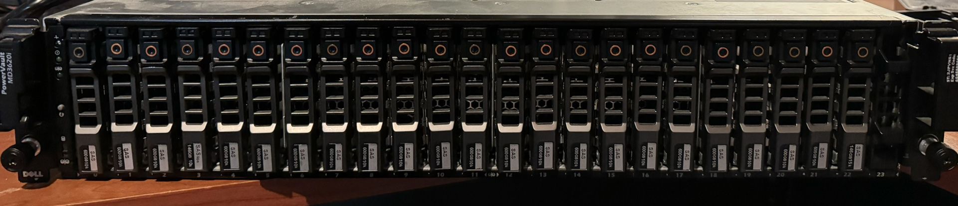 Dell PowerVault MD3620i 24 Disk SAN - $400 OBO