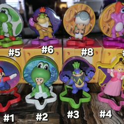 McDonald's The Super Mario Galaxy Movie Toys , Free Item With Purchase