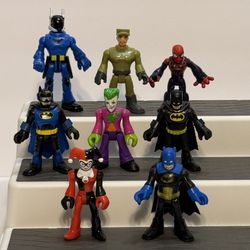 Marvel/DC/Pirates Imaginext Action Figure Lot