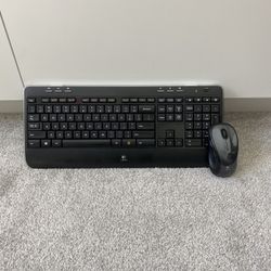Logitech Wireless Keyboard And Mouse Combo