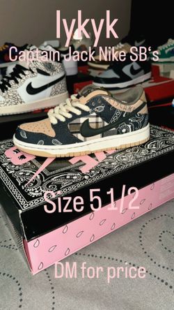 Nike  Dunk Low SB (Captain Jack) Exclusives