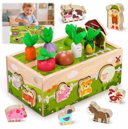Montessori Animal Farm Wooden Toy