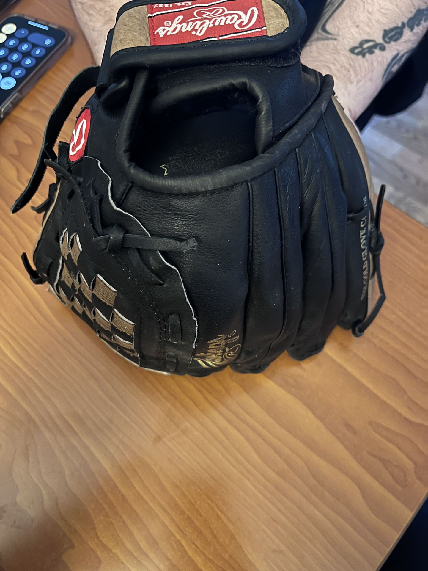 Youth Baseball Helmet And Glove