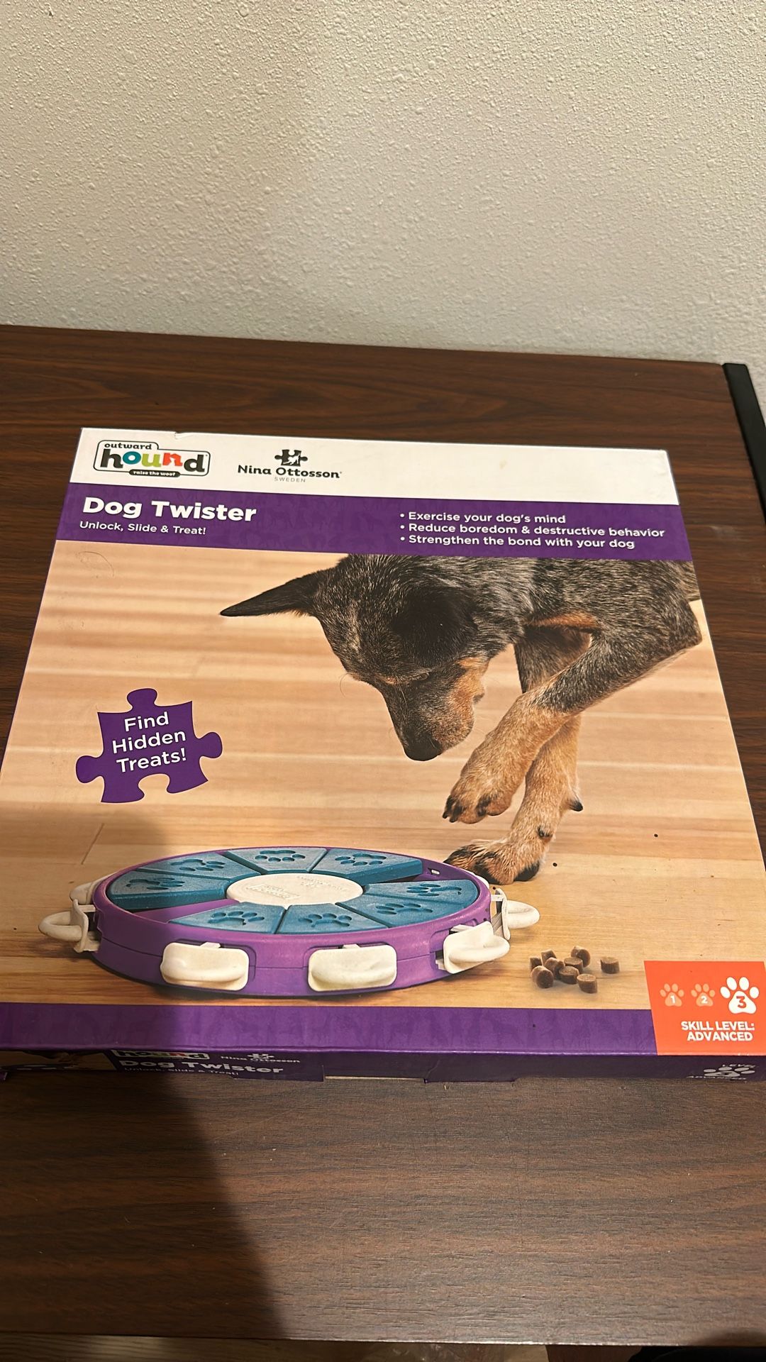 Dog Twister Treat Puzzle