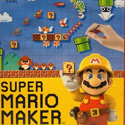Super Mario Maker (Nintendo Wii U, 2015) Tested Authentic 