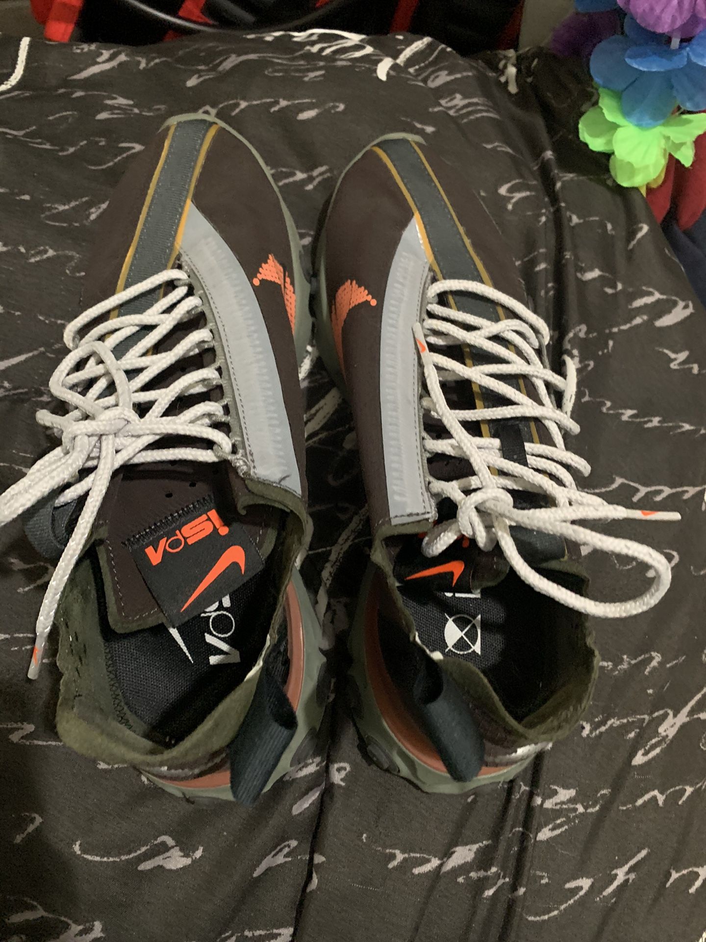 Velvet Brown Ispa React On Feet Nike Ispa Velvet React Ispa Wr