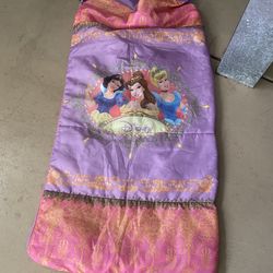 Disney sleeping bag $5