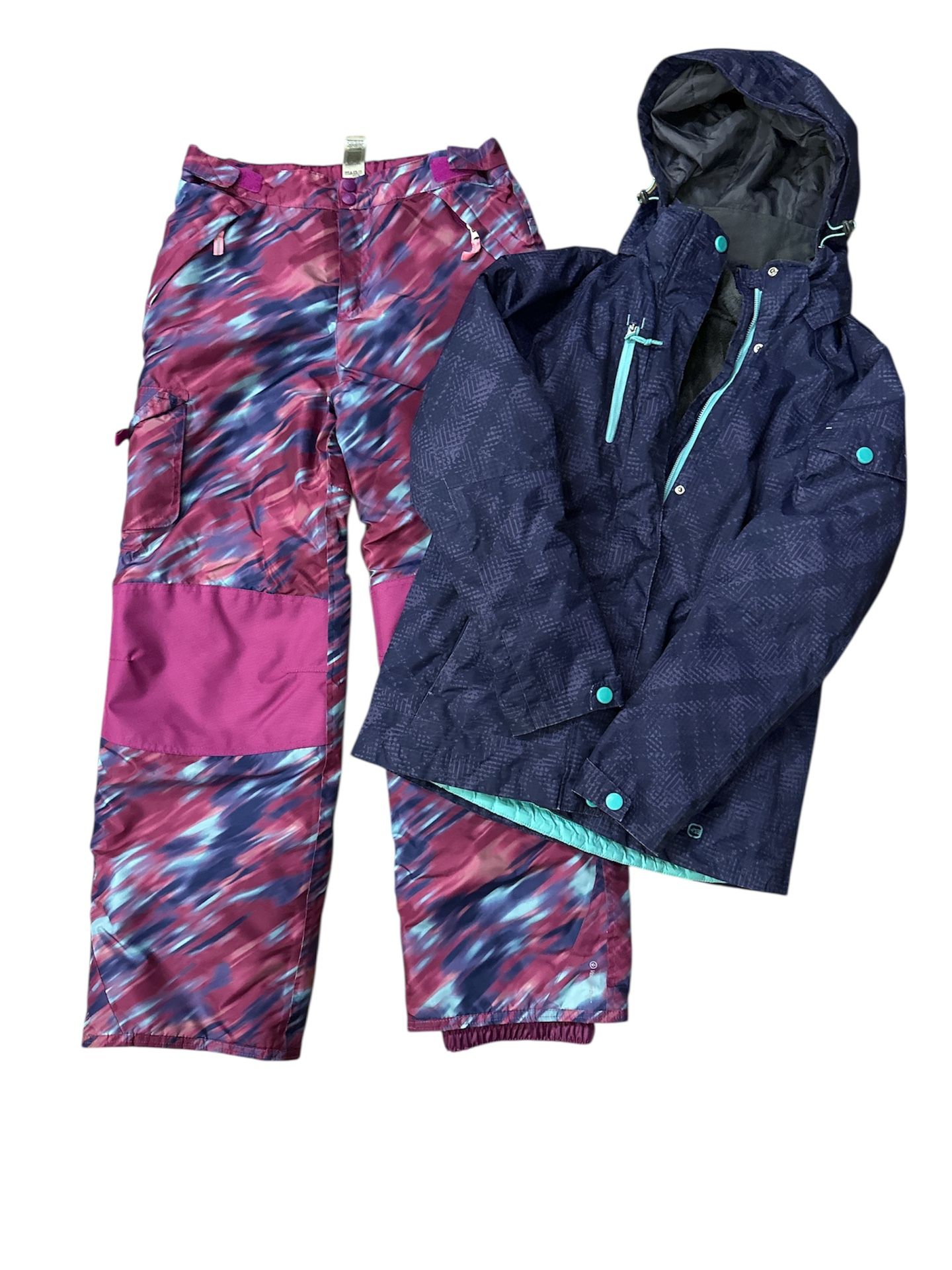 Winter Fleece Zip Out Coat And Snow pants