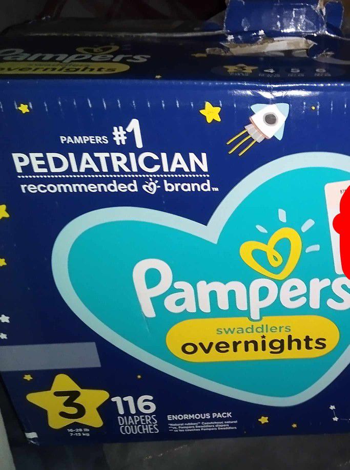 Pampers Overnight Size 3